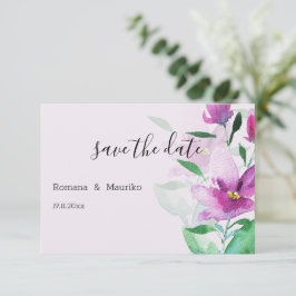 Reserve A Data Singularidade das Flores de Arte em Aquarela Viole