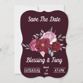 Reserve A Data Skaymarts | Maroon Red Floral Salvar a Data
