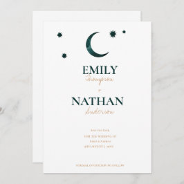 Reserve A Data Sob O Casamento Da Tipografia Da Lua Verde