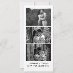 Reserve A Data Sobreposição de cabine de fotos de casamento minim