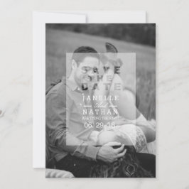 Reserve A Data Sobreposição de Fotografias Opacas | Salvar a foto