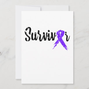 Reserve A Data Sobrevivência do Cancer Roxo da Fita
