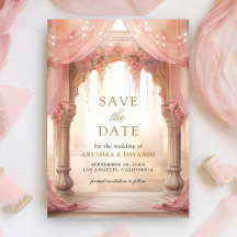 Sonho Rosa Floral Mandap Casamento Hindu Indiano