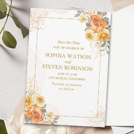 Reserve A Data Sophisticated spring wedding with orange blossoms