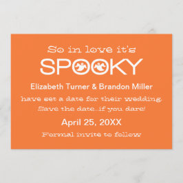 Reserve A Data Spookie Typografia Halloween Salve a Data