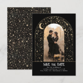Reserve A Data Stars Celestial Arch Black Salvar a Foto da Data