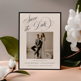 Reserve A Data STATELY Wedding Save The Date Photo