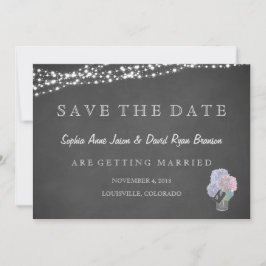 Reserve A Data String Lights Mason Jar Chalkboard SAVE A DATA