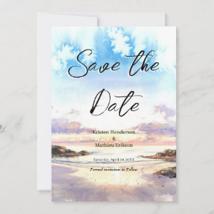 Reserve A Data Summer Nature Beach Wedding