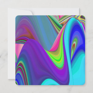 Reserve A Data Summersense, Abstrato 3D Rainbowart