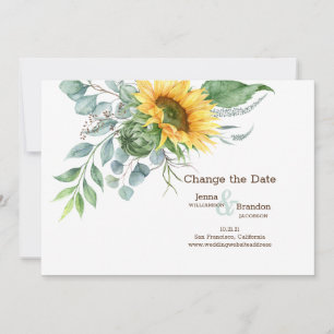 Reserve A Data Sunflower Change the Date