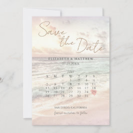 Reserve A Data Sunset Beach Wedding