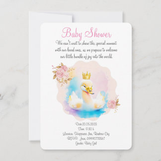 Reserve A Data Swan de aquarela