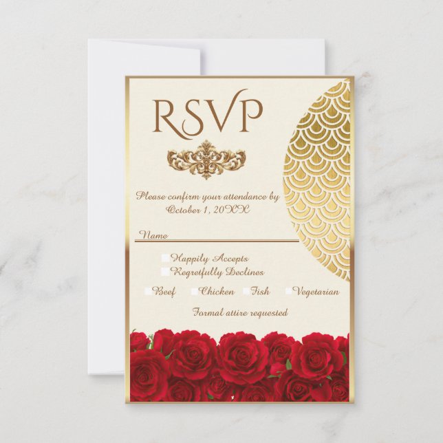 Reserve A Data Tarjeta plana de reserva la fecha (Frente)