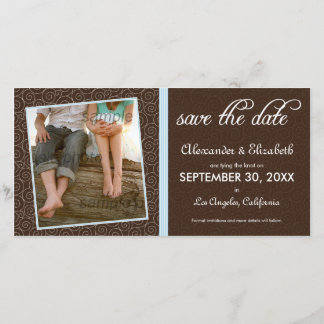 Reserve A Data {TBA} Swirly-Q Brown/Baby Blue Salvar Data