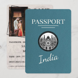 Reserve A Data Teal India Passport Salvar Data