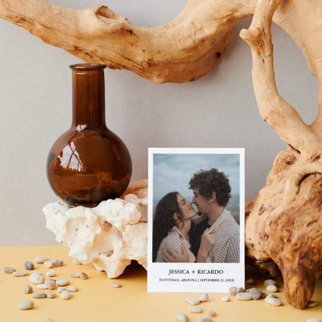 Reserve A Data Tema de viagem de casamento Salve a data (Criador carregado)