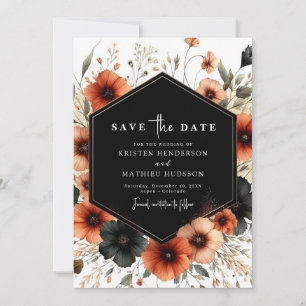 Reserve A Data Terracotta Wedding Amável Minimalista