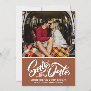 Reserve A Data Terracotta Whimsical Hand Lettered Photo Overlay