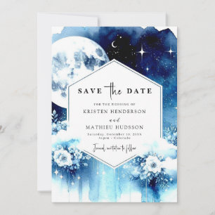 Reserve A Data Terthy Watercolor Monlit Wedding