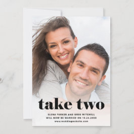 Reserve A Data Texto casual | Duas Fotografias Pretas Reprogramad
