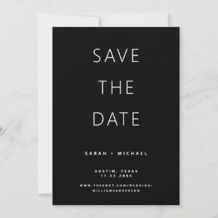Reserve A Data Texto de Fonte Moderno Somente Casamento Salvar A