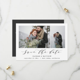 Reserve A Data Texto de roteiro foto elegante casamento moderno
