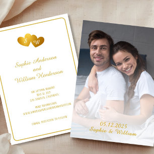 Reserve A Data Texto Fotográfico Personalizado Casamento Salvar a