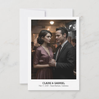 Reserve A Data Texto Religioso Simples e Elegante, Foto para Salv