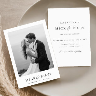 Reserve A Data Texto Simples e Casamento Fotográfico de Boho