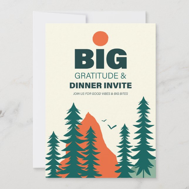 Reserve A Data Thanksgiving/Friendsgiving Dinner Invitation Card (Frente)