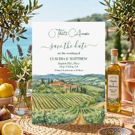 Reserve A Data That's Amore Italian Vineyard Wedding