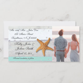 Reserve A Data Theme Starfish Rustic Casamento