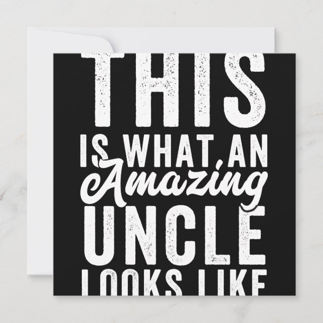 Reserve A Data This is What an Amazing Uncle Looks Like (Frente)