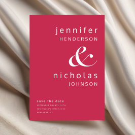 Reserve A Data Tipografia Magenta Moderna