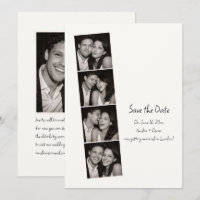 Tira de Cabine de Fotos Escrita à Mão Casamento Mi