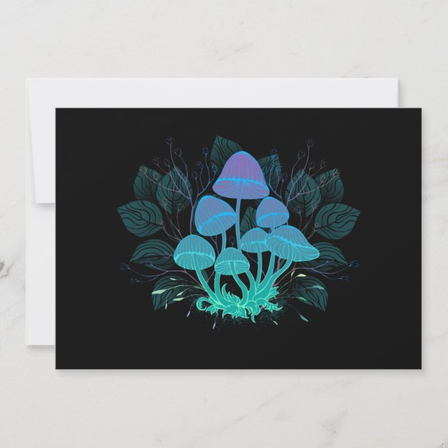 Reserve A Data Toadstools em arbustos (Frente)