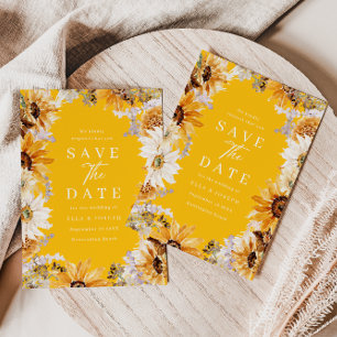 Reserve A Data Todas as estações Sunshine Sunflower Casamento