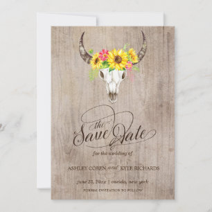 Reserve A Data Touro Caveira Salvar Data