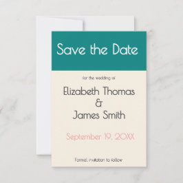 Reserve A Data Transformative Teal Modern  Contemporary Wedding