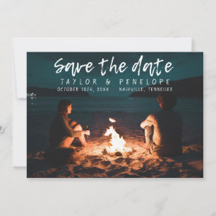 Reserve A Data Trendy Adventure Bonfire Casamento Salve Data