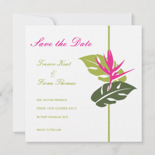 Reserve A Data Tropical Floral Salvar a Data