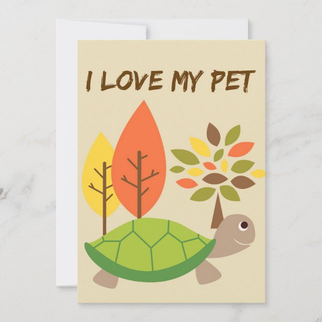 Reserve A Data Turtle Lover Eu Amo Minha Tartaruga (Frente)