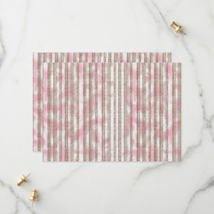Reserve A Data um fundo listrado rosa e branco