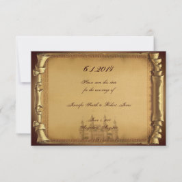 Reserve A Data Uma vez em um Casamento de Hora Salve a Data