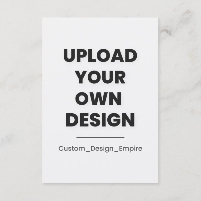 Reserve A Data Upload Your Own Design Here | Custom (Frente)