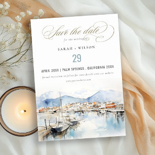 Reserve A Data Ushuaia, Argentina Aquarela Paisagem Casamento