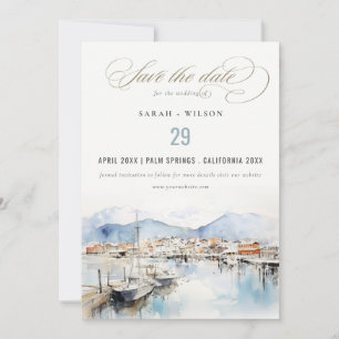 Reserve A Data Ushuaia, Argentina Aquarela Paisagem Casamento