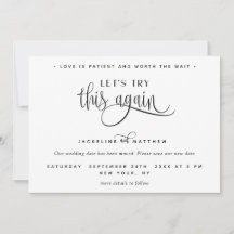 Vamos Tente isso de novo, o amor é moderno pacient