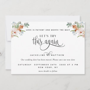 Reserve A Data Vamos Tente isso de novo, o amor é os tons da Terr